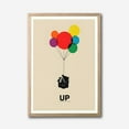 thumbnail image 2 of Up Movie Minimalist Canvas Wall Art, Colorful Balloons and House Print, Modern Home Decor, Kids Room Artwork, Inspirational Wall Decoration, 2 of 12