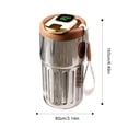 thumbnail image 2 of Botella térmica inteligente de acero inoxidable 316 botella de agua fría y caliente para oficina y escuela, 2 of 6
