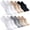 Multicolor-A, variant on 6 Pairs No Show Socks Womens Cushioned Low Cut Athletic Hidden Liner for Sneakers Ankle Running Socks