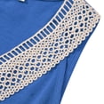 thumbnail image 4 of Mamelucos Casuales Mamelucos casuales para mujer Mono ajustable con cuello en V para mujer para el verano (Azul XL) Cgtredaw para Mujer Azul T M, 4 of 7