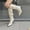 Beige, variant on Women’s Pointed Toe Stiletto Heel Ruched Slouch Knee High Boots Slip on Long Tall Dress Boots for Daily and Party Occasions Black 7.5(40)