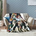 thumbnail image 6 of My Hero Academia Blanket, Anime Throw Blanket For Couch Sofa Bed, Soft Cozy Lightweight Warm Flannel Blanket, Home Decor, Anime Gifts For Boys Girls Kids Teens, 80"X60", 6 of 9
