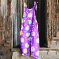 thumbnail image 2 of Jamicy Wide Leg Jumpsuits for Women 2026 Cute Print Casual Sleeveless Comfy Loose Overalls Long Playsuits Rompers Jumpsuit, 2 of 5