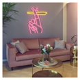 thumbnail image 1 of Letrero De Neón Para Decoración De Uñas, Ideal Para Salón De Belleza, Decoración De Pared Del Hogar, Con Luz Regulable De 38cmx50cm, 1 of 2