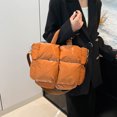 thumbnail image 2 of Satchel Purse Bag Puffer para Mujeres Correa Acolchada Ajustable Purso Hinchado El Gym Viajes, 2 of 9