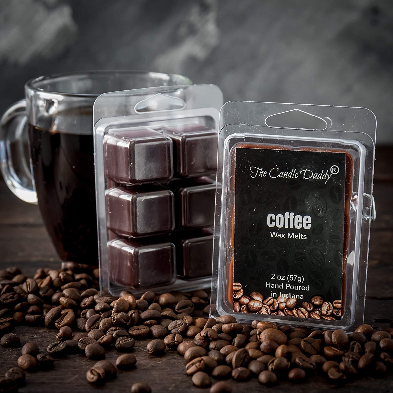 5 pack - Coffee Scented Wax Tart Melts 5 (five) 2 oz Packs