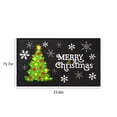 thumbnail image 3 of Tapis de Porte de Noël Extérieur - Tapis de Porte d'Entrée de Noël Durable - Tapis de Bienvenue de Noël Extérieur - Tapis de Porte d'Entrée Extérieur (16x24 Po), 3 of 7