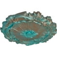 thumbnail image 3 of Ekena Millwork 16 3/4"OD x 1 3/8"P Plymouth Ceiling Medallion (Fits Canopies up to 1 5/8"), Hand-Painted Copper Green Patina, 3 of 6