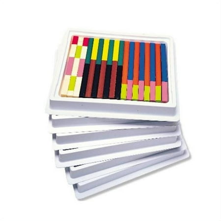 UPC: 0765023075038 | Learning Resources Cuisenaire Rods Multipack Wood Set of 6