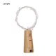 thumbnail image 4 of Yuarrent Paquete de 10 luces solares para botellas de vino, 20 luces LED solares de corcho, guirnalda de luces de hadas de alambre de cobre para Iluminación y accesorios Púrpura Yuarrent HA005434-06B, 4 of 6
