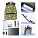 thumbnail image 4 of Balery Shiba Inu Dog And Flower Mochila para Mujeres y Hombres, Mochila Ligera Casual para Viajes, Mochila Clásica Básica para la Universidad, 4 of 6