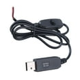 thumbnail image 5 of USB Power Supply Cable 2Pin USB2.0 Male Plug Wire Connectors Data Charging Extension Cable, 5 of 8