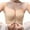 Beige, variant on Lixiuxyad Bras for Women Strapless Women's Comfortable And Transparent Shoulder Strap Cordless Backless Spongeless With Convertible Shoulder Straps