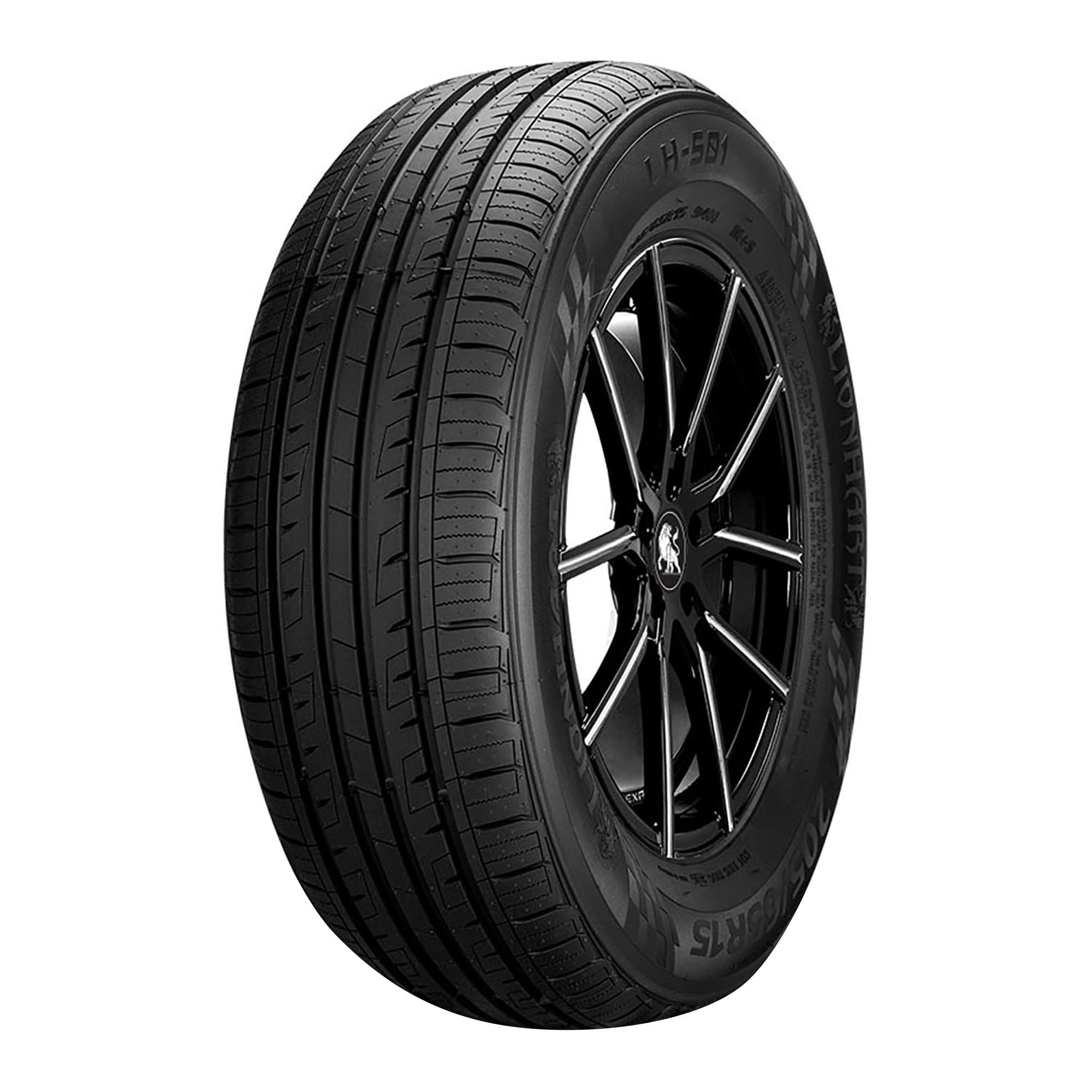 205/50ZR16 Lionhart LH-501 87W SL Black Wall Tire
