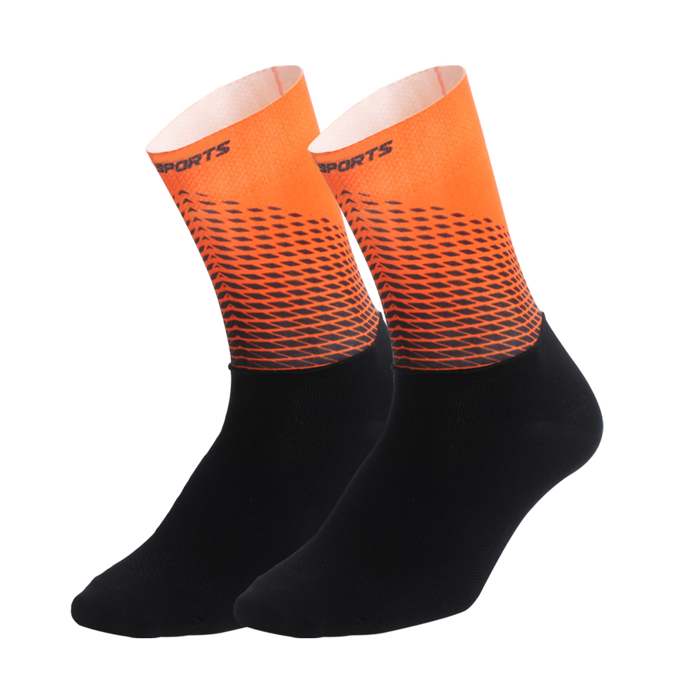 Details about  / Women Men Nylon Trainer Liner Socks Riding Cycling Bicycle Sports Calf Socks