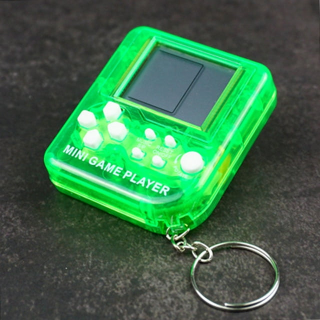 Mini llavero portátil Retro clásico para consola de juegos, LCD, para jugadores de juegos, juguetes electrónicos antiestrés