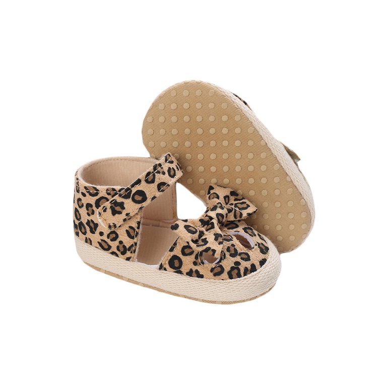 Leopard print infant shoes on sale
