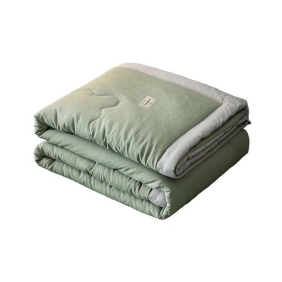 HLONK Clearance! Solid Color Quilt Lightweight Comforter Summer Quilt Soft Bedspread for King Queen Twin Full Size Bed Washable Quilts Quilted for all Season