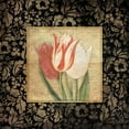 thumbnail image 2 of Grey, Jace 26x26 Gold Ornate Wood Framed with Double Matting Museum Art Print Titled - Triflora Framed 2, 2 of 4