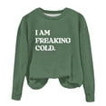 thumbnail image 5 of Uxgjfwu Size 6 Shirts Girls Crewneck Oversized Sweatshirt Kids Fashion Long Sleeve Pullover Tops 1-12 Years, 5 of 7