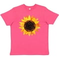 thumbnail image 3 of Inktastic Summer Grunge Sunflower Youth T-Shirt, 3 of 5