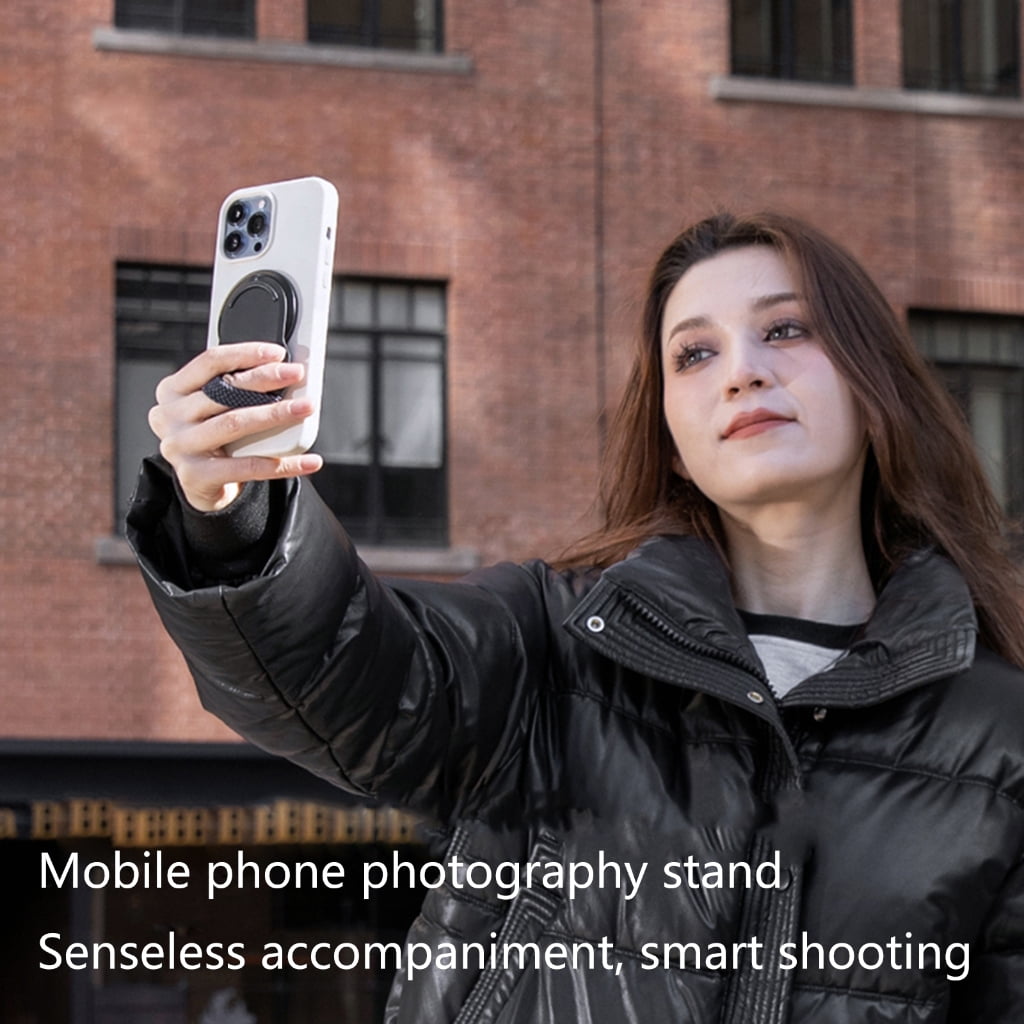 Aurgiarme Tripods for Smartphones Snap Invisible Phone Tripods Stand Foldable for Self-vloggings, Browsing Phone Stand