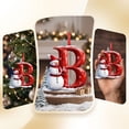 thumbnail image 6 of Letter B-shaped Christmas Acrylic Ornament, Christmas Tree Hanging Pendant Decoration, Monogram Xmas Stocking Tags for Holiday Party Favors, Christmas Tree DIY Craft Ornaments, 6 of 7