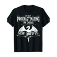 thumbnail image 1 of I'm Not Procrastinating I'm Doing Side Quests RPG Gamers T-Shirt - 220g, 1 of 6