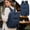 Blue, variant on Concise Backpack – Stylish Casual Large Capacity Travel Backpack & Laptop Bag, Versatile Lightweight Individual Backpack – Blue