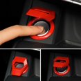 thumbnail image 3 of 1Pcs Car Engine Start Stop Push Button Switch Cover Trim Auto Accessories, 3 of 7