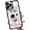 2, variant on Compatible with iPhone Case,Transparent Cute Creative Funny Astronauts Bumper Camera Lens Protection Clear Soft Shockproof Cover Phone Case (2,iPhone 11)