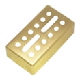 thumbnail image 1 of Tapa de pastilla de guitarra, tapa de guitarra eléctrica, espaciado de orificios, pieza de repuesto, doble de 12 orificios Oro de 52 mm, 1 of 9