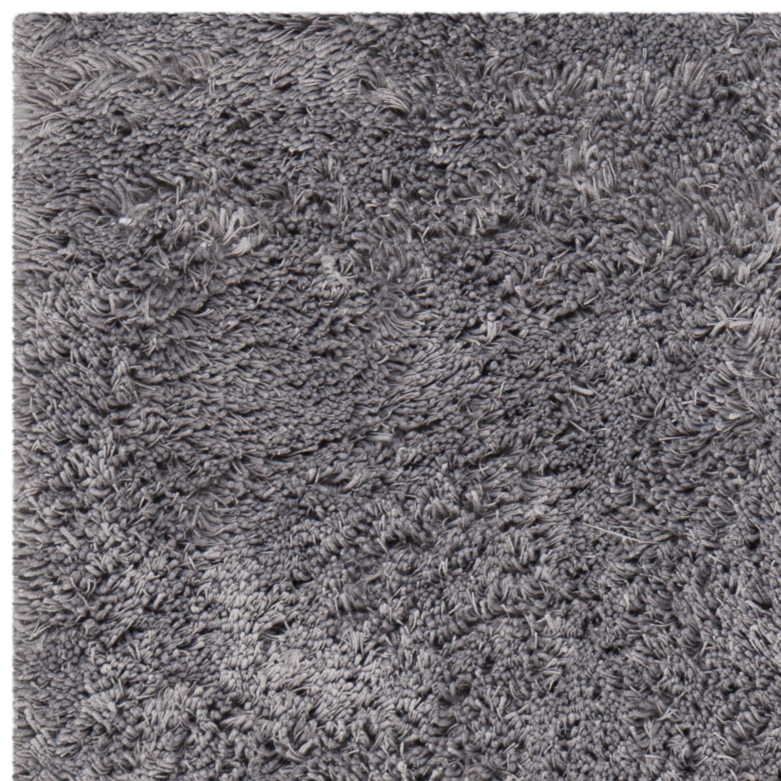 SAFAVIEH Glen Solid Plush Shag Area Rug, Grey, 9'6" x 13'6"