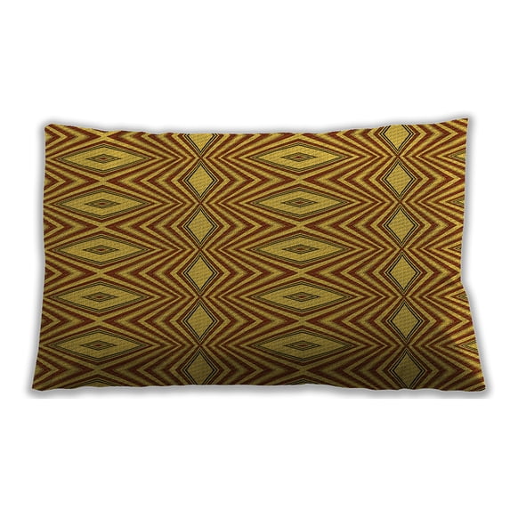 Ahgly Company Indoor Rectangular Contemporary Lumbar Throw Pillow, 13 inch by 19 inch