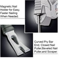 thumbnail image 4 of Home Outdoor Multi-function Hammer Nail Maker Crow Bar Fire Breaking Tool Demolition Tool, 4 of 5
