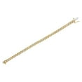 thumbnail image 5 of 14K Yellow Gold 3ct TDW Diamond S-Link Tennis Bracelet (I-J,I1-I2), 5 of 8