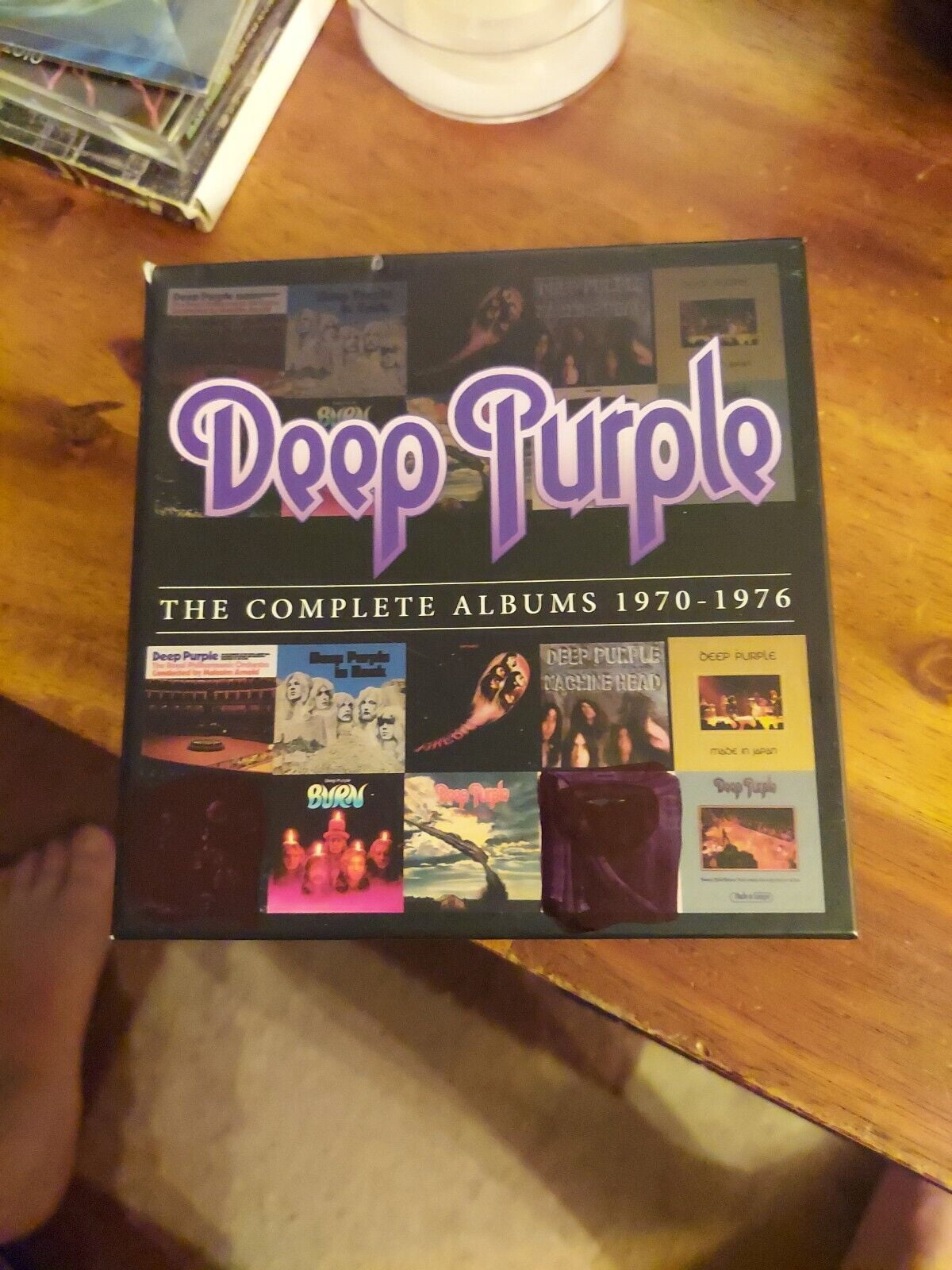 Deep Purple Complete Album 1970-1976, a set of 10 CDs containing