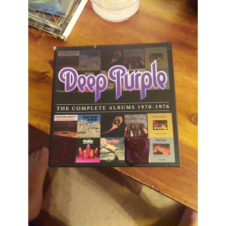 Deep Purple Complete Album 1970-1976, a set of 10 CDs containing