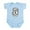 Sky Blue, variant on CafePress - Toy Chinese Shar Pei Infant Bodysuit - Baby Light Bodysuit, Size Newborn - 24 Months