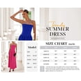 thumbnail image 5 of PRETTYGARDEN Women's Spring Strapless Maxi Dresses Patchwork Long Flowy Pockets Elegant Going Out Summer Tube Top Dress, 5 of 8
