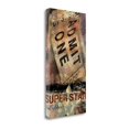 thumbnail image 2 of Tangletown Fine Art 'Super Star' by Eric Yang Textual Art on Wrapped Canvas, 2 of 2