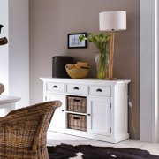 NovaSolo Halifax 2 Basket Buffet in Pure White