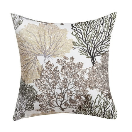 Stylish Simplicity Polyester Cushion Cover Sofa Throw Pillow Case Home,N for Sofa Couch Chair Car Seat Christmas Gifts