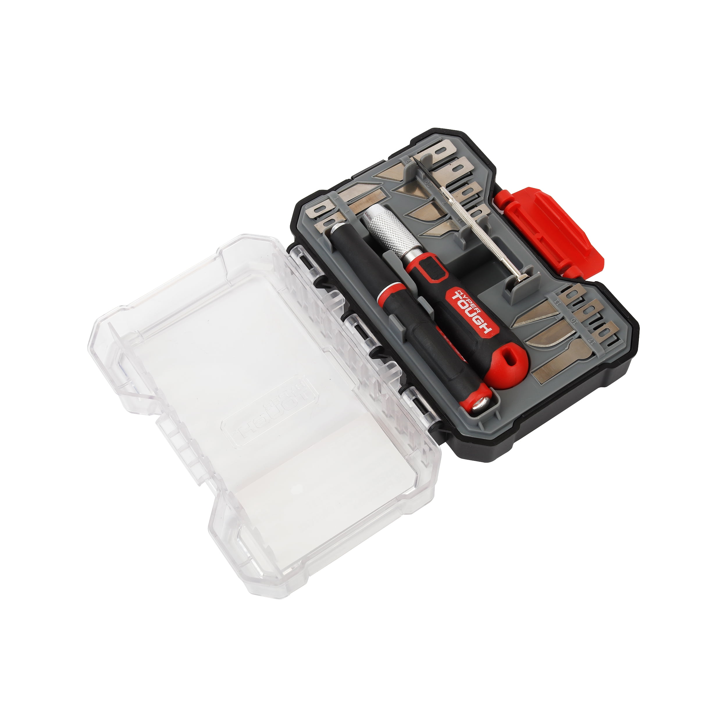 Hyper Tough 13-Piece Precision Knife Set, Tools