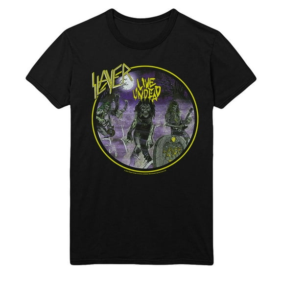 Slayer Yellow - Small Undead Unisex T-Shirt - Black - Small