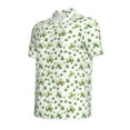 thumbnail image 2 of Balery St Patrick's Day3 Printed Men’s Short Sleeve Polo Shirt, Midweight Men's Shirt,Golf Polo shirts -, 2 of 9