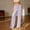 Purple, variant on Women Pajama Pants Striped Lyocell Straight Leg Cool Touch Elastic Waist Soft Casual Sleep Bottom