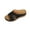 Black, variant on Womens Wedge Platform Slip On Slides Sandals Cutouts Buckle Straps Soft Sole Comfortable Arc Support Casual Sandals Brown Women Sandal