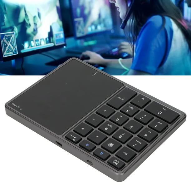 Alpha | Clavier filaire et sans fil avec souris centrale intégrée