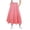 Red, variant on Edvintorg Clothes for Girls Fashion Plaid Elastic Waisted A-Line Maxi Skirt with Pockets Summer Casual Beach Skirts